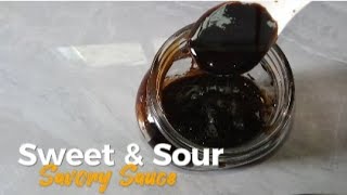 Sweet amp Sour Savory Sauce Recipe [upl. by Nylqcaj]