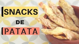 SNACKS FÁCILES Y RÁPIDOS DE PATATA  Aperitivo frío salado y barato [upl. by Eagle]