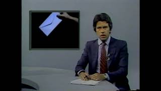 Jornal Nacional Segunda Edição  Rede Globo  Edição incompleta  15011982 [upl. by Yojal]