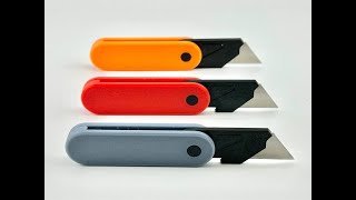 Live 3D Printing  Bambu X1  Folding Knife 30 [upl. by Nrevel]