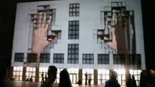 3D projection on a Building [upl. by Bonn]