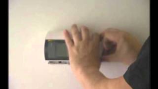 Filtrete 3M50 Thermostat  How to install a USnap module [upl. by Notrem]