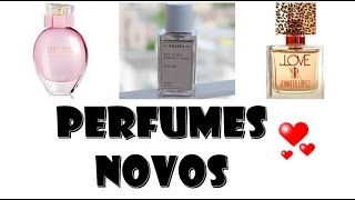 PERFUMES NOVOS DA COLEÇÃO  AVON KORRES O BOTICÁRIOJEQUITI [upl. by Arfihs]