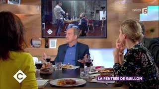 Stéphane Guillon et Sarah Biasini au dîner  C à Vous  14092017 [upl. by Everara594]