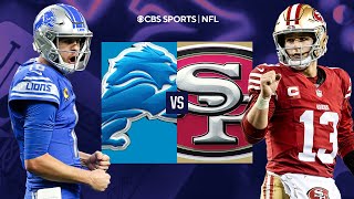 NFC Championship FULL PREVIEW Lions at 49ers I FINAL PICKS  PREDICTIONS I CBS Sports [upl. by Ecinnahs593]