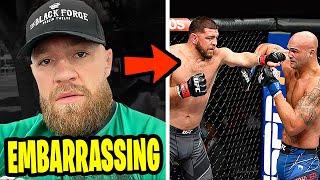 MMA Community Reacts  Nick Diaz vs Robbie Lawler 2 UFC 266 [upl. by Acirre]