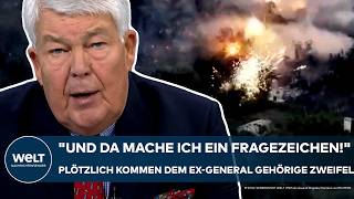 PUTINS KRIEG quotUnd da mache ich ein Fragezeichenquot Plötzlich kommen dem ExGeneral gehörige Zweifel [upl. by Rodie]