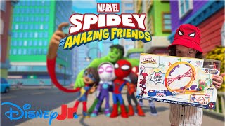 Spidey and His Amazing Friends Amazing Metals Super Loop Track Set [upl. by Salomon]