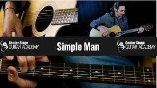 Simple Man Guitar Lesson  Lynyrd Skynyrd [upl. by Town549]