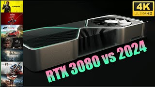 RTX 3080 in 2024 Gaming 4k  Tested in 7 Games [upl. by Anidnamra]