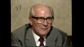 Erich Honecker  ARDInterview 1991 Moskau 43 Min [upl. by Aiasi]