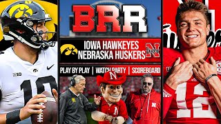 Iowa Hawkeyes vs Nebraska Cornhuskers  LIVE Reaction  Scoreboard  Play By Play  Postgame [upl. by Avir]