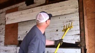 Wood siding removal [upl. by Naamana]