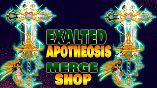 AQW EXALTED APOTHEOSIS MERGESHOP AQWORLDS 2021 [upl. by Atilek754]