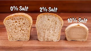 This is How Salt Affects Bread Dough  The Effects of Salt Explained [upl. by Jeannie412]