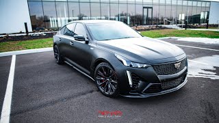 Cadillac CT5V Blackwing gets a Makeover and Protection [upl. by Nylecoj]