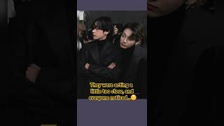 Taekooks iconic moment at the 2020 Grammys🥰 They made everyone think they were a couple💜🩷💜taekook [upl. by Ynaffets]