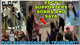 EDU SINUGOD NG MGA SUPPORTERS SA TRANSIENT [upl. by Eixid]