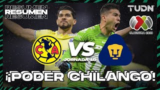 Resumen y goles  América 11 Pumas  CL2023 Liga Mx  J16  TUDN [upl. by Odnalo]