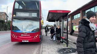 Buses At Thamesmead Town Centre 24022024 [upl. by Vinia683]