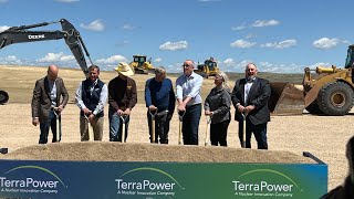 TerraPower Nuclear Plant Groundbreaking June 10 2024 [upl. by Nraa]