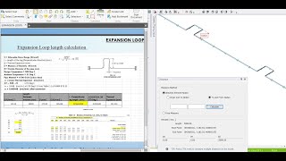 CAESAR2 STRESS ANALYSIS OF PUMP LINES PART4 THERMAL DISPLACEMENT amp EXPANSION LOOP CALCULATION [upl. by Nylitsirk]