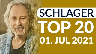 SCHLAGER CHARTS TOP 20  Die aktuelle Wertung vom 01 Juli 2021 [upl. by Iruyas922]