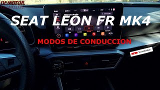 SEAT LEON FR 2023 MODOS DE CONDUCCIÓN [upl. by Ysteb]