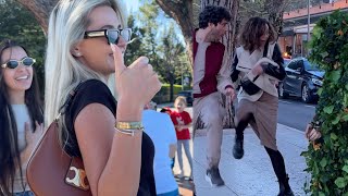 Good Bushman PRANK View of Lake Garda BEST REACTIONS [upl. by Lladnarc]