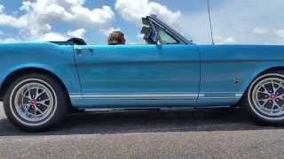 1966 Ford Mustang convertible classic in action [upl. by Leshia288]