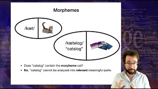 Introduction to Linguistics Morphology 1 [upl. by Howe859]