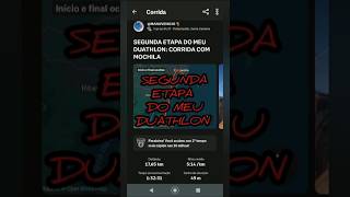 MEU duathlon DE HOJE [upl. by Akinot375]