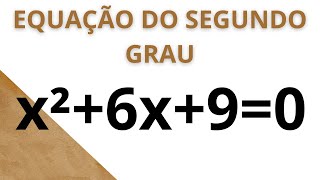 EQUAÇÃO DO SEGUNDO GRAU  x²6x90 Araujinhas em Dobro [upl. by Neidhardt]