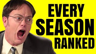 Every Season of The Office Ranked Worst to Best [upl. by Ahsiemal]