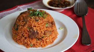 Riz sauté à la tomate  simple à préparer et c’est un plat très parfumé avec peu d’ingrédients [upl. by Salohcin]