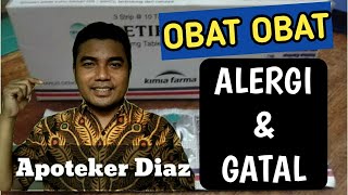 Obat Alergi dan Gatalgatal yang bagus  CETIRIZINE [upl. by Butch344]