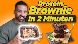 2 Min PROTEIN BROWNIE  Fitness Goeerki [upl. by Amelus]