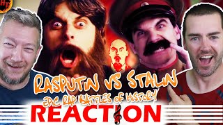 ERB REACTION Rasputin vs Stalin  Epic Rap Battles of History [upl. by Ynnad500]