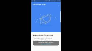 How to connect chromecast without wifi with 1 phone mobile [upl. by Sadnalor]