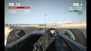 Codemasters F1 2010 Red Bull Bahrain [upl. by Eiffe849]