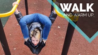 Walk and warm up Contortion Training Back Bend [upl. by Killam]