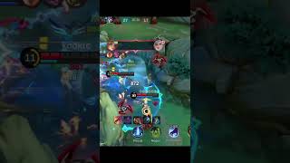 CLOSE ONE WITH XBorg  GandaCu mobilelegends mlbb shorts [upl. by Acinhoj]