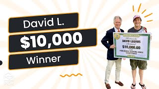 PCH Winner David L of AL Won 1000000 [upl. by Saidnac]