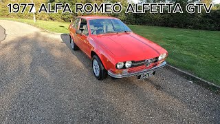 1977 ALFA ROMEO ALFETTA GTV [upl. by Naujd]