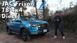 JAC Frison T8 4X4 Diesel 2023  Prueba de Manejo  Car Plus México [upl. by Eilama396]