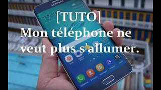 Comment réparer téléphone SAMSUNG qui ne sallume pas [upl. by Fortunna]