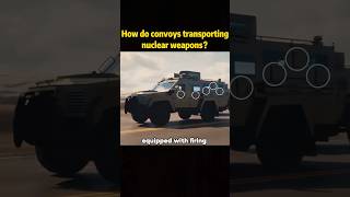 How do convoys transporting nuclear weaponsnuclearweapon transport mighty tights youtube fyp [upl. by Lilahk]