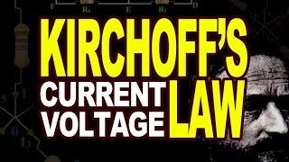 Kirchoffs Laws  Kirchoffs First Current and Second Voltage Laws [upl. by Aan]