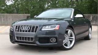 2011 Audi S5 Cabriolet  Drive Time Review  TestDriveNow [upl. by Bollinger]