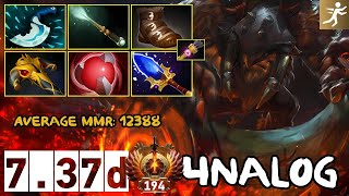 Slugger Earthshaker Mid  Average MMR 12388  4nalog  737d  Immortal Dota [upl. by Starling]